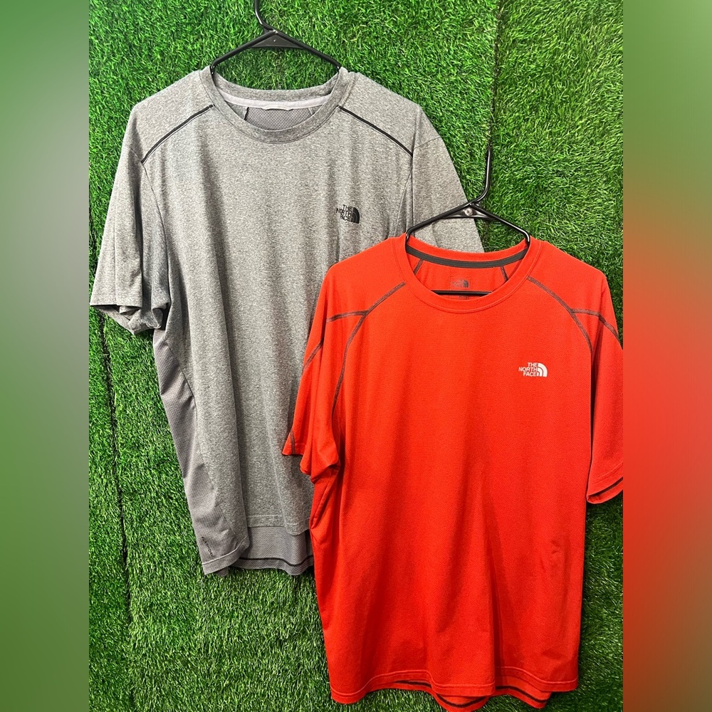 The North Face Flashdry for men XL 2 bundle orange & gray